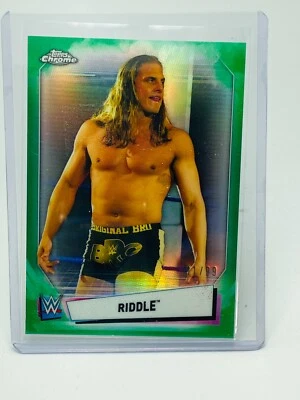 2021 Topps Chrome Riddle Green #29 - Image 1 of 2