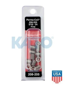 5/16-24 Thread Repair Pack Perma-Coil 208-205 (12 Insert) Helicoil 5528-5 - Picture 1 of 2