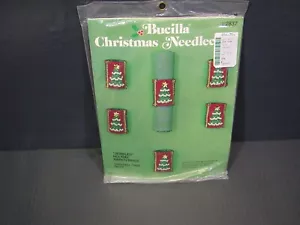KIT ANELLI TOVAGLIOLO ALBERI DI NATALE NUOVI SIGILLATI BUCILLA "GIOIELLATI" #2837 - Foto 1 di 3