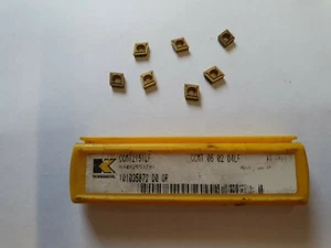 7x KENNAMETAL CCMT060204LF KC9010 (CCMT2151LF KC9010) - Picture 1 of 1