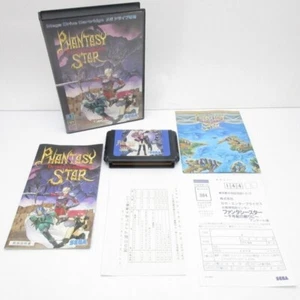 Phantasy Star The End of Millenium SEGA Mega Drive MD GENESIS w/ Box Manual - Picture 1 of 9