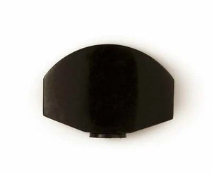 Tone Ninja Black Galalith Large Buttons (6) fits Hipshot/Grover/Kluson/Ratio - Picture 1 of 2