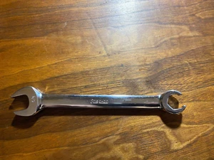 Snap On#RXS20- 5/8”, SAE, Chrome Combo. Open End/Flare Nut Line Wrench-USA New - Picture 1 of 4