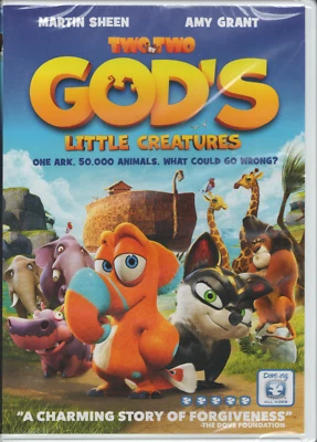 Two by Two: God's Little Creatures (DVD 2014) Martin Sheen-Amy Grant - Image 1 of 2