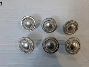 6x Metal Cabinet Knobs Cupboard Door Drawer Handles. stock item 003 - Picture 1 of 8