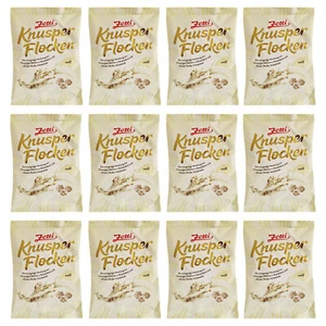 12er Pack Zetti Knusperflocken weiße Schokolade (12 x 120 g) - Bild 1 von 4