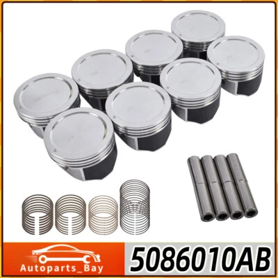 Pistons and Rings fit for 2003-2006 Chrysler Dodge Ram Jeep 5.7L HEMI - Image 1 of 4