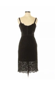 Express Lace Black Dress 0 - Picture 1 of 2
