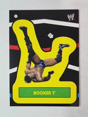 2012 Topps WWE Heritage #15 BOOKER T Sticker - Image 1 of 2