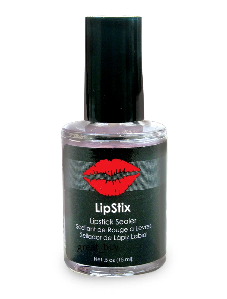 MEHRON MAKEUP LIPSTIX LIPSTICK FIX CLEAR SEALER WEDDING STAGE LIP LONG LASTING ! - Image 1 of 3