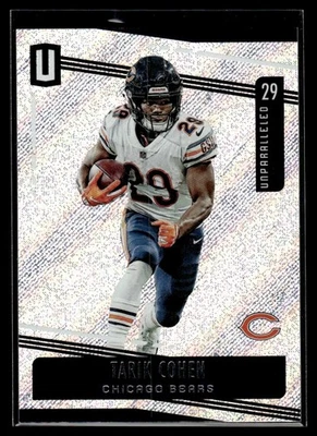 2019 Panini Unparalleled Tarik Cohen Chicago Bears #195 - Image 1 of 2