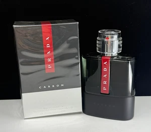 Prada Carbon Luna Rossa Eau De Toilette Spray 3.4 oz New In Box - Picture 1 of 12