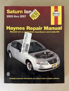 HAYNES Saturn Ion 2003 thru 2007 Repair Manual Teardown and Rebuild Guide 87011 - Picture 1 of 3
