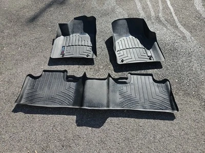 WeatherTech Floorliner 2013-2015 Dodge Durango Jeep Grand Cherokee черный 2 ряда - Изображение 1 из 4