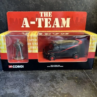 Corgi CC87502 - The A Team Van GMC Vandura with BA Figure Mr T Diecast Model - Image 1 of 4