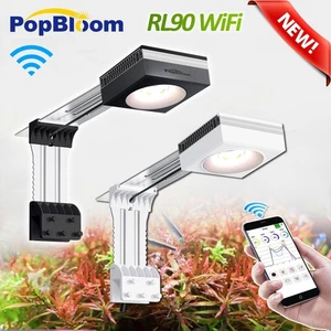 2X PopBloom RL90 WiFi Control Aquarium LED Lighting 120cm Freshwater Plant Tank - Picture 1 of 16
