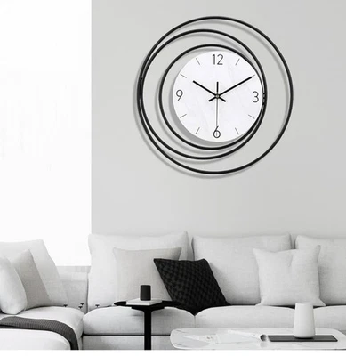 Reloj de Pared Moderno Decorativo 16”x16”, Silencioso - Sin Tictac, Movimiento Cuarzo Foto 1 de 4