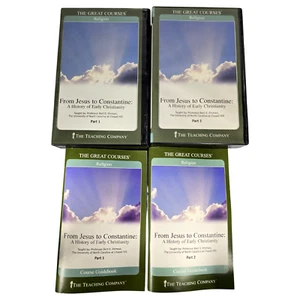 Great Courses From Jesus to Constantine Christianity 12 CDs 2 Books Bart Ehrman - Picture 1 of 9