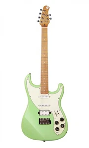 TYMA E7 Smart Electric Guitar - Lime Green - Picture 1 of 11