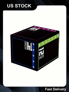 3 In 1 Foam Plyometric Jump Box Jump Training & Conditioning-Plyo Jump Box - Picture 1 of 13