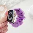 Scrunchie Bracelet Band Women Strap for Apple Watch 9 8 7 6 SE 40/44/41/45/49mm