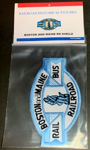 Boston and Maine Railroad 3-1/2" Shield Patch - Picture 1 of 1