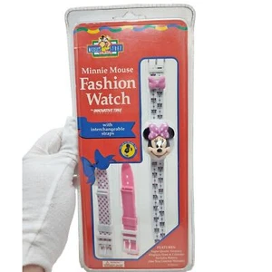 Vintage 90s Minnie Mouse 3D Fashion Watch - New NOS - Picture 1 of 7