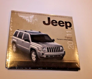 BRAND NEW SEALED  OEM 2011 JEEP PATRIOT OWNERS MANUAL DVD - Picture 1 of 1