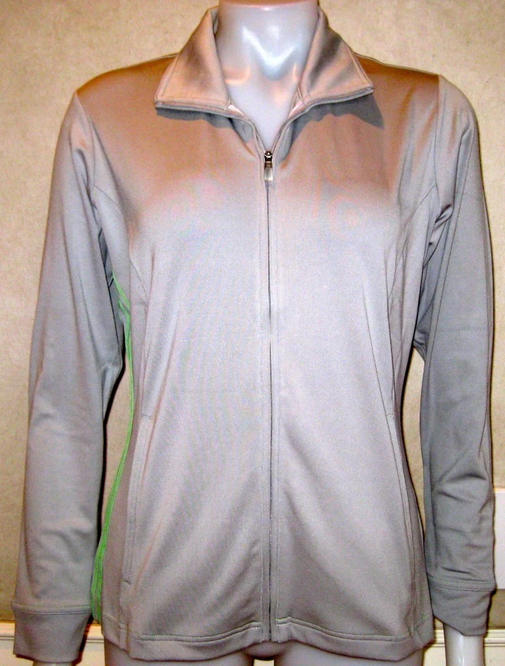 NUEVA CHAQUETA ADIDAS GOLF STRETCH TRACK TOP MUJER MEDIANA M MEDIANA GRIS CLIMALITE Foto 1 de 1