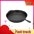 Ozark Trail Pre-Seasoned 12" Cast Iron Skillet with Handle and Lips