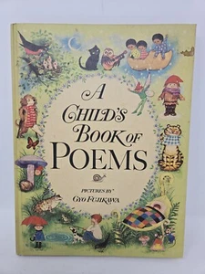 A Childs Book of Poems 1969 Hardcover Oversize Edition Book A Boys Song Spring - Picture 1 of 6