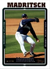 2005 Topps Seattle Mariners Baseball Card #486 Bobby Madritsch