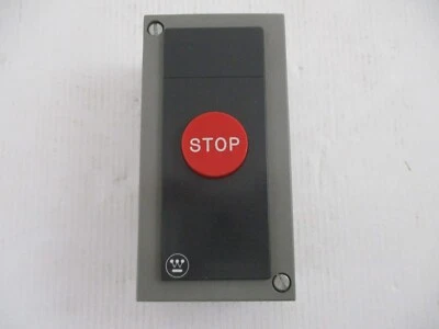 WESTINGHOUSE CAT# SDM12PB BOTÓN DE PARADA CERRADO NEMA 1 N.C. CONTACTO Foto 1 de 4