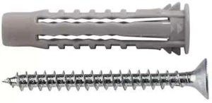 1500 TASSELLI da 6 mm FISCHER NOBEX UNIVERSALI IN NYLON VITE 1500 PEZZI OFFERTA - Foto 1 di 3