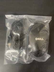 USB DELL 2-Button Scroll Wheel Mouse trackball 0YH958 Bag Is Sealed But Ripped - Picture 1 of 14
