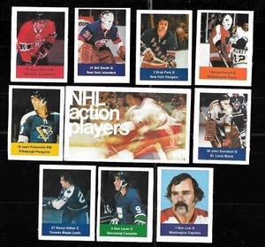 1974-75 LOBLAWS SAVE EASY CAN ACME USA 74-75 NHL HOCKEY STICKER CARD SEE LIST *