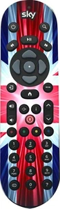Union Jack Fernbedienung Vinyl Skin/Aufkleber passend für Sky Q Non Touch sq5 - Bild 1 von 3