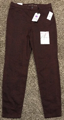 Vanilla Star высоты женщин L гепард печать эластичной Jegging новый с Ярлыками A37 - Изображение 1 из 4