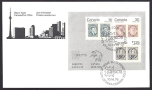 Canada # 756a SS " Capex 78 ' Brand New 1978 Combo Issue - Picture 1 of 2