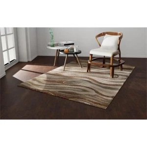 Bashian 42x66" Hand-Tufted Transitional Wool Area Rug in Beige - Picture 1 of 5