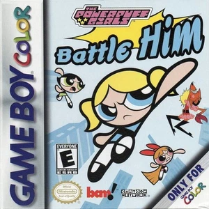 Powerpuff Girls: Battle Him (Nintendo Game Boy Color, 2001) Cartridge Only Works - Picture 1 of 2