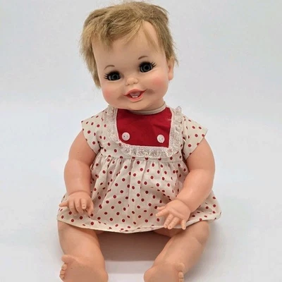 Boneca bebê banho vintage 1967 Ideal Tubsy 18” BT-18 PEÇAS DE CORROSÃO SOMENTE REPARO - Imagem 1 de 4