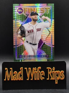 2022 Topps Finest Flashbacks #141 Chris Sale Prism Refractor #/35 Braves  - Picture 1 of 7