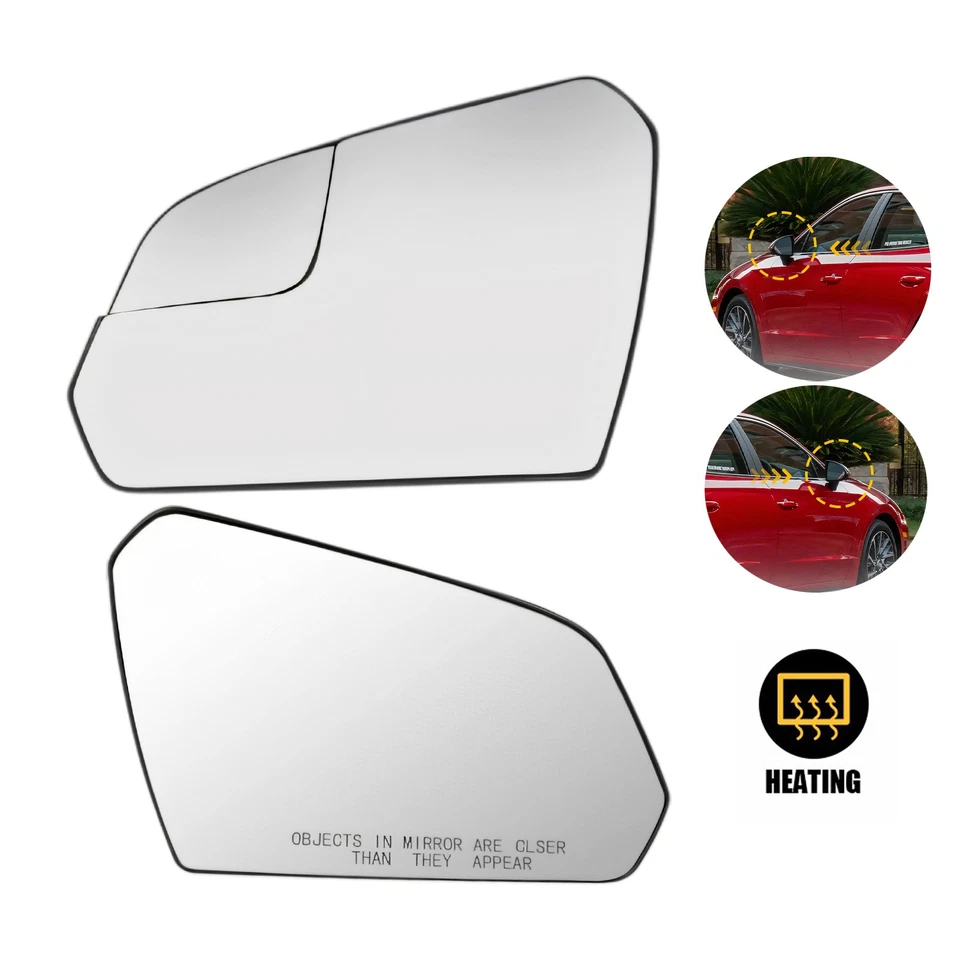 Espejo retrovisor delantero derecho izquierdo remolque cristal transparente calefactable Hyundai Sonata 2015-2019 Foto 1 de 4