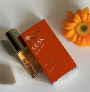 Jovan Musk For Women Perfume Sample Splash .125 Fl Oz / 3.69 ml, Rare. As Shown. - Picture 1 of 6