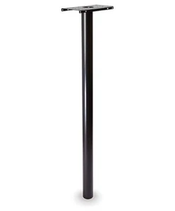 Pacifica Black In-Ground Steel Mailbox Post - Picture 1 of 4