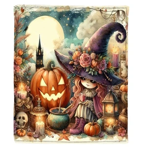 Halloween Print Blanket - Picture 1 of 12