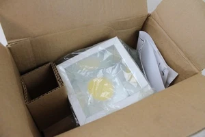 NEU Hubbell Prescolite 4SQLED LiteFrame quadratischer LED-Einbaustrahler 2FLR - Bild 1 von 8