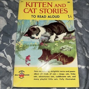 Kitten and Cat Stories to Read Aloud 1963 by Oscar Weigle Wonder Books Paperback - Picture 1 of 8