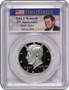 2014-P PCGS PR70DCAM Kennedy SILVER Half Dollar Commemorative FIRST STRIKE - Picture 1 of 1